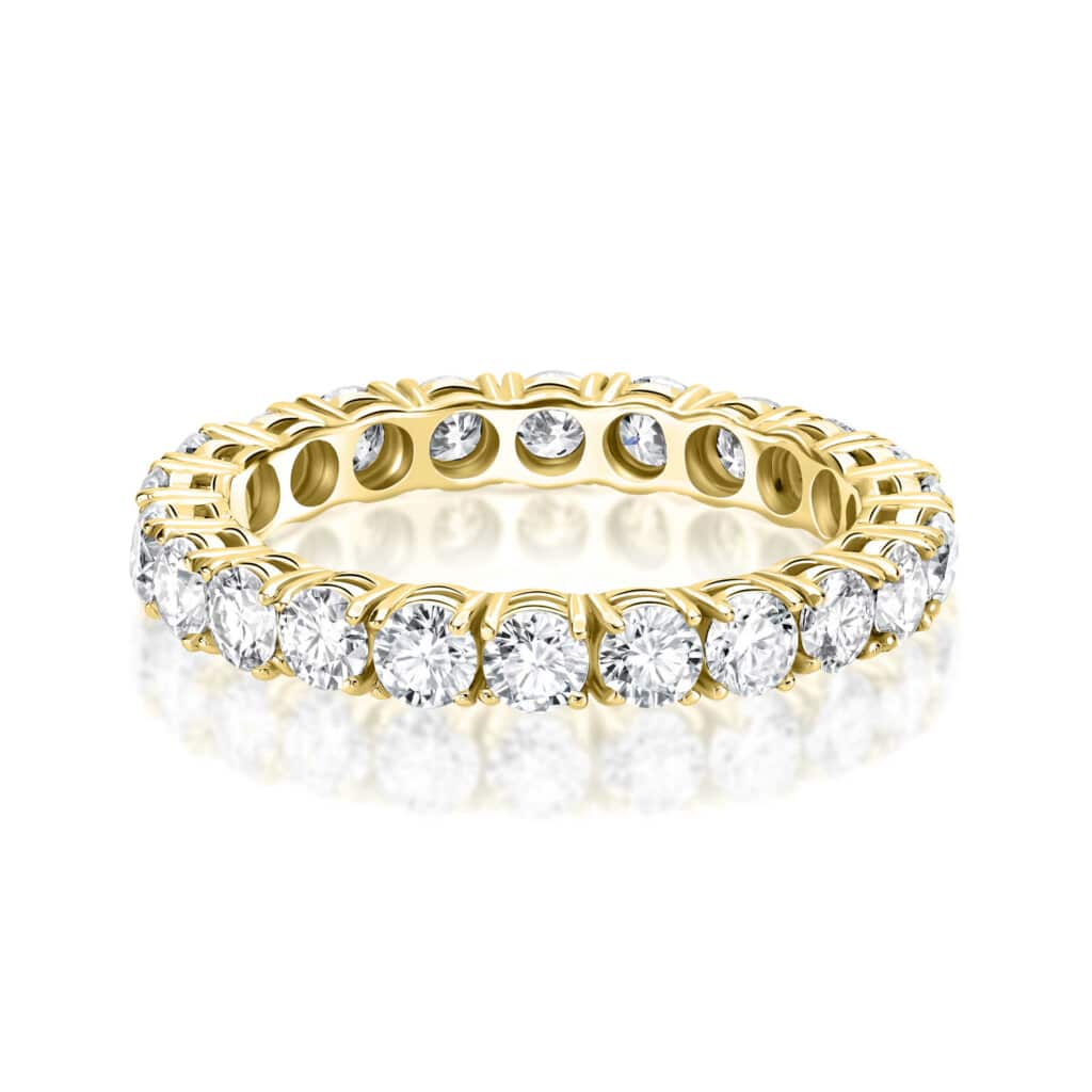 טבעת נטע אינטרנטית מואסנייט 2.4 קראט ice diamonds